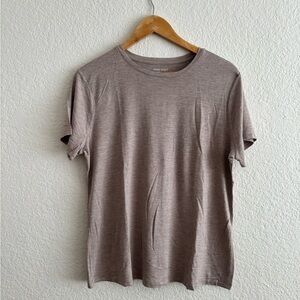 Nine West Brown Short Sleeve Tee